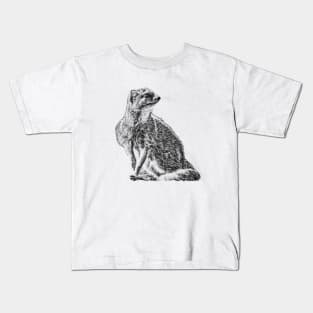 Yellow mongoose Kids T-Shirt